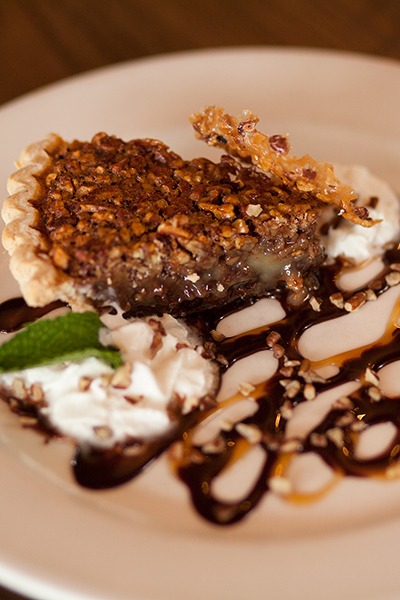 Chocolate Bourbon Pecan Pie