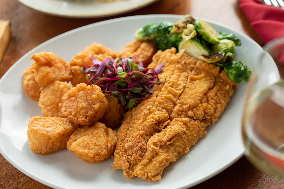 Carolina Seafood Platter Dinner